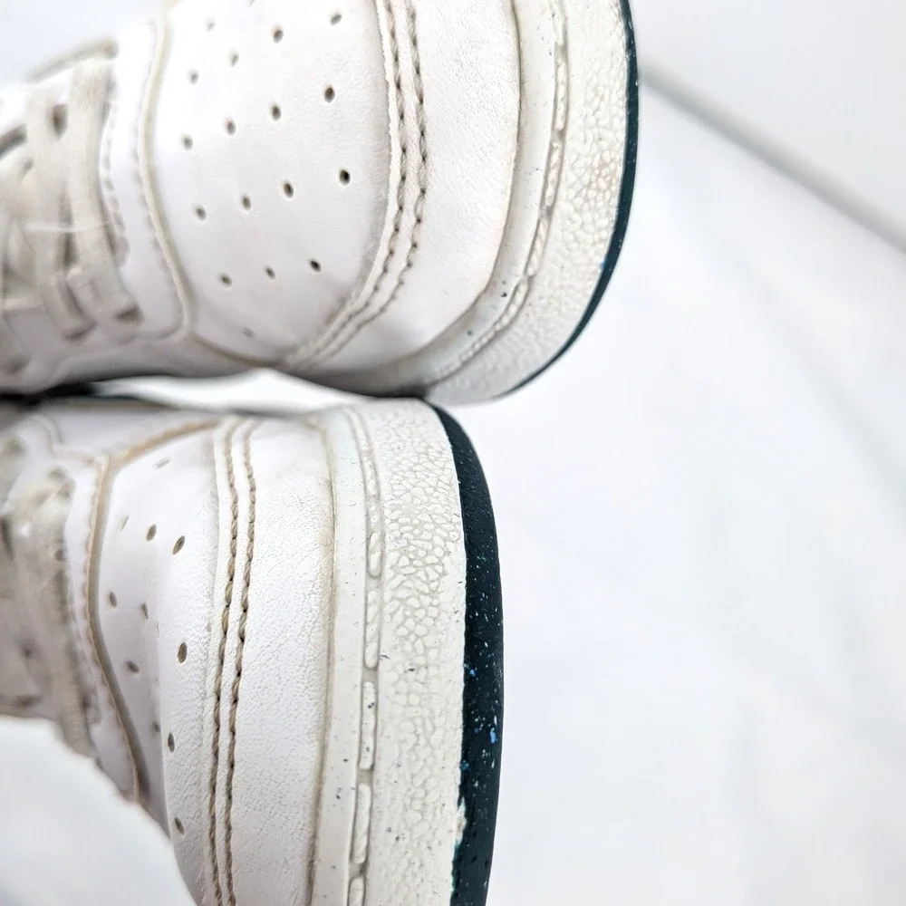 Nike Court Borough Low Toddler Sneakers White Mint Hook Loop‎ Size 9C